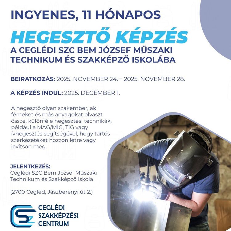 Hegesztő képzés
